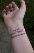 See more ideas about tattoos for women, tattoos, wrist tattoos for women. 60 Inspiring Quote Tattoos Cafemom Com