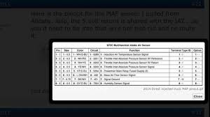 Anyone know the wire config of the maf sensor?? Maf Pinout Camaro6