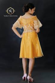 Sale Filipiniana Dress Barong Tagalog Philippine National Etsy Filipiniana Dress Modern Filipiniana Dress Dresses