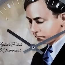 Exquisite Wall clock of Master Fard Muhammad