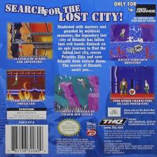 The t zooms out from the left, then the h zooms in from the middle, then the q zooms out from the right. Disney S Atlantis Game Boy Advance Amazon De Games
