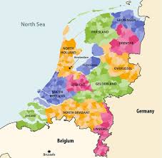 The name holland is also frequently used informally to refer to the whole of the country of the netherlands. Mapa Da Holanda Conheca A Localizacao E Divisao Geografica