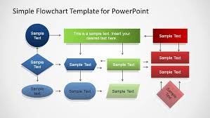 Simple Flowchart Template For Powerpoint