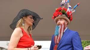 In fine feather at the kentucky derby. Kentucky Derby 2019 Biggest Hats Boldest Race Day Outfits Sports Illustrated