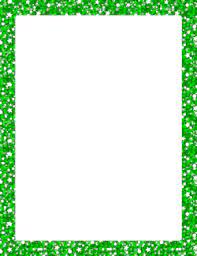 Green Glitter Border Page Borders Borders And Frames Borders For Paper