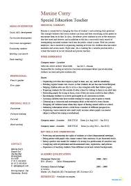 Format of resume for job application to data sample the most applying best template job application resume template resume good qualifications for a job resume sample computer science internship resume. Special Education Teacher Resume Sample Example Template Class Management School Career Jobs