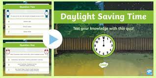 To play this quiz, please finish editing it. Daylight Saving Time In Australia Quiz Powerpoint