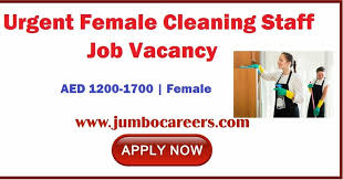 Urgent Female Cleaning Staff Jobs In Dubai Uae With Salary Of Aed 1700 Cleaners Urgently Required For Dubaai Cleaner Vacancies In Dubai Hotel Jobs Dubai Job