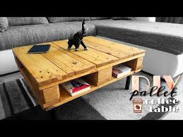 Pallet coffee table built to size. Diy Pallet Coffee Table Again Youtube