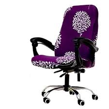 1pc Rotating Office Computer Chair Cover Spandex Covers For Chairs Lycra Chair Stretch Case To Fit Office Office Chair Cover Office Chair Slipcovers For Chairs