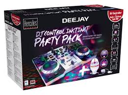 Djs are able to boost their mix and performance with the 8 multicoloured pads and the latest version of djuced™ 40° professional dj software. Hercules Dj Control Instinct Party Pack Nordic Game Supply