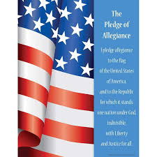 Pledge Of Allegiance Say It Chart