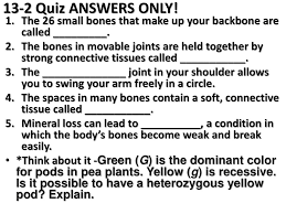 Many small accessory bones, such as some sesamoid bones, are not included in this count. 13 2 Bq The 26 Small Bones That Make Up Your Backbone Are Called Think About It Green G Is The Dominant Color For Pods In Pea Plants Yellow Ppt Download
