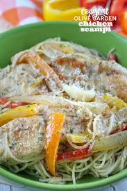 Copycat Olive Garden Chicken Scampi The Food Hussy Recipe Chicken Scampi Chicken Scampi Recipe Scampi