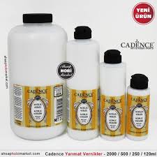 Cadence Su Bazli Yari Mat Vernik 250ml Ahsap Hobi Market