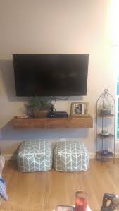 Floating Media Shelf Floating Shelves Living Room Living Room Tv Wall Floating Shelf Under Tv