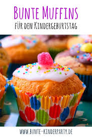 Pin Auf Kindergeburtstag Muffinrezepte