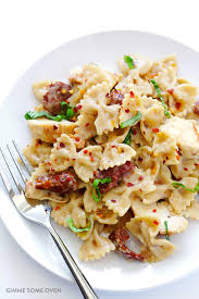 2 tablespoons extra virgin olive oil; Creamy Pasta With Chicken And Sun Dried Tomatoes Gimme Some Oven