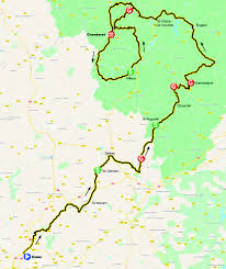 Limoges, france tour du limousin date start time : Tour Du Limousin 2020 Il Percorso Altimetrie E Planimetrie Spaziociclismo