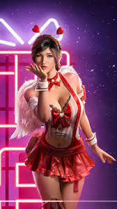 Pubg Valentine Girl Mobile Wallpaper Game Wallpaper Iphone Girl Wallpaper