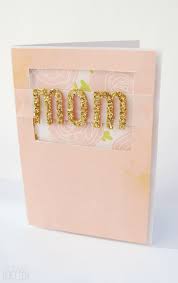 Contoh kata untuk hari ibu. Diy Glitter Picture Card Kad Dina Ibu