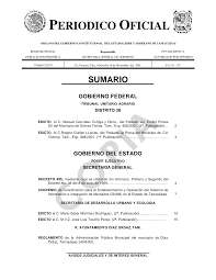 PERIODICO OFICIAL