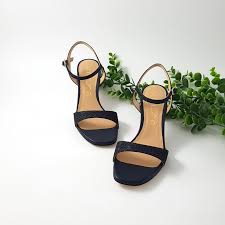 Sandale à talon bimba y lola en bleu. Sandale Unisa Talon Moyen Mechi Bleu Chaussures Traces