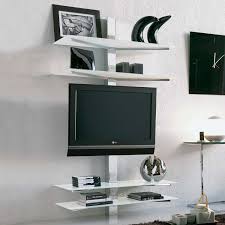Porta Tv Orientabile Kino Con Piani In Cristallo Diotti Com Wandhalterung Tv Stander Tv Wandhalterung