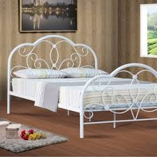 4.6 out of 5 stars. French White Metal Bed Frame