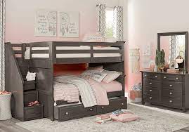 Merax solid wood bunk bed daybed no box spring needed with guardrails and ladder for kids and teens trundle, twin/ full, white bunk bed twin over full matches with any kind of decor and ideal for boy's bedroom, girl's bedroom or any small living spaces. Baby Kids Furniture Bedroom Furniture Store