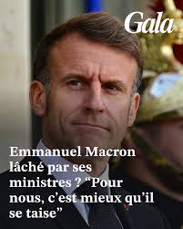 Emmanuel Macron lâché par ses ministres ? “Pour nous, c'est mieux qu'il se  taise” ➡️ https://l.gala.fr/MzM
