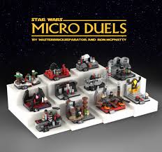Unlock plo koon (beat 27 challenges). Lego Moc Micro Lightsaber Duels The Skywalker Saga Collaboration W Ron Mc Phatty By Masterbrickseparator Rebrickable Build With Lego