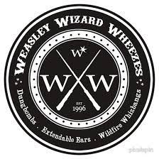 I like the vibrant orange and purple coloring too. Weasley Wizard Wheezes Harry Potter Printables Harry Potter Crafts