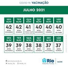 Calendario Avanca E Semana Comeca Com A Vacinacao De Mulheres Com 42 Anos Prefeitura Da Cidade Do Rio De Janeiro Prefeitura Rio
