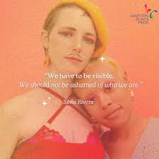 🌟 Quote of the Week 🌟 “We have to be visible. We should not be ashamed of  who we are.” — Sylvia Rivera 🏳️‍⚧️ A fearless voice for trans and queer  liberation,