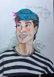 He started from the app vine to make videos in 2013. T A Y L O R On Twitter I M Very Happy With How My Style Is Developing Here S A Drawing Of Jakewebber9 A Hilarious Talented Individual He S One Of The Best In The Prank War This Year