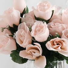 A wide variety of gold artificial flowers options are available to you, such as occasion, print method, and event & party item type. 12 Bush Blush Rose Gold 84 Rose Buds Real Touch Artificial Silk Flowers Tableclothsfactory