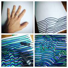 .muster malen zentangle muster hände zeichnen kunstunterricht kunstunterricht grundschule. 3d Hand Zeichnen Optische Tauschung Bilderanleitung Link