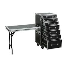 Rack Flight Case 7 Tiroirs Table Maleta De Maquillaje Oficinas Maquillaje Profesional