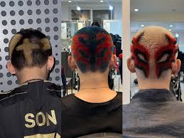 Hyunsuk buzz cut hair design so far 🔥🔥🔥 soooo damn cool!!! Love that he  keeps changing and playing with the hair design, but let's pray for his  scalp 🙏🏻😊 ✦ #CHOIHYUNSUK #최현석 #