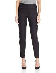 Ruby Rd Womens Pull On Extra Stretch Denim Jean