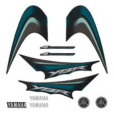 Kit Adesivos E Faixas Ybr 125 Preto Ano 2008 Ferkautoparts Peças e  Acessórios Nacionais e Importados