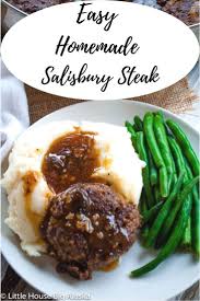 An Easy Salisbury Steak Recipe To Add To Your Repertoire Of Dinner Party Worthy Meals But Hey Make It Any Time For A Tas Steak Recipes Salisbury Steak Recipes