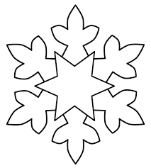 Disegno Di Fiocco Di Neve Da Colorare Per Bambini Gratis Fiocchi Di Neve Pagine Da Colorare Di Natale Natale Artigianato