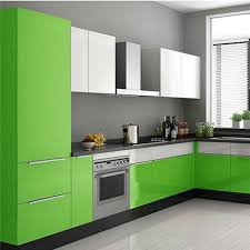 Waterproof Pvc Vinyl Solid Color Green Self Adhesive Wallpaper Kitchen Wardrobe Cabinet Furniture Green Kitchen Designs Kitchen Wallpaper Kitchen Decor Trends
