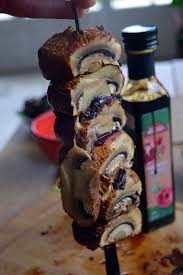 Shawarma Vegetarien Kebab De Champignons Chawarma Shawarma Kebab