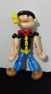 Popeye Balloon Balloon Art Balloons Balloon Sculptures