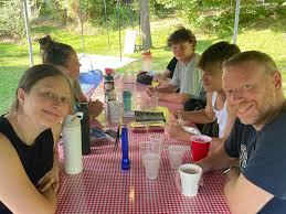 A record 97 members of the Eli and Amanda Smucker clan came out for the  reunion this weekend, something we've been doing for quite a few years now.  Captions for the 📷 :