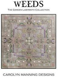 Cm Designs Weeds Garden Labyrinth Collection Cross Stitch Pattern Cross Stitch Patterns Stitch Patterns French Cross Stitch