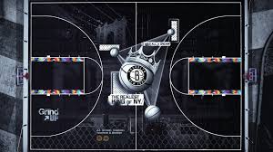My biggest gripe with this 2k20 design (outside of the grey flooring) is the placement of the blue barclays logos near the jump circle. Terry Soleilhac Brooklyn Nets Basketball Court
